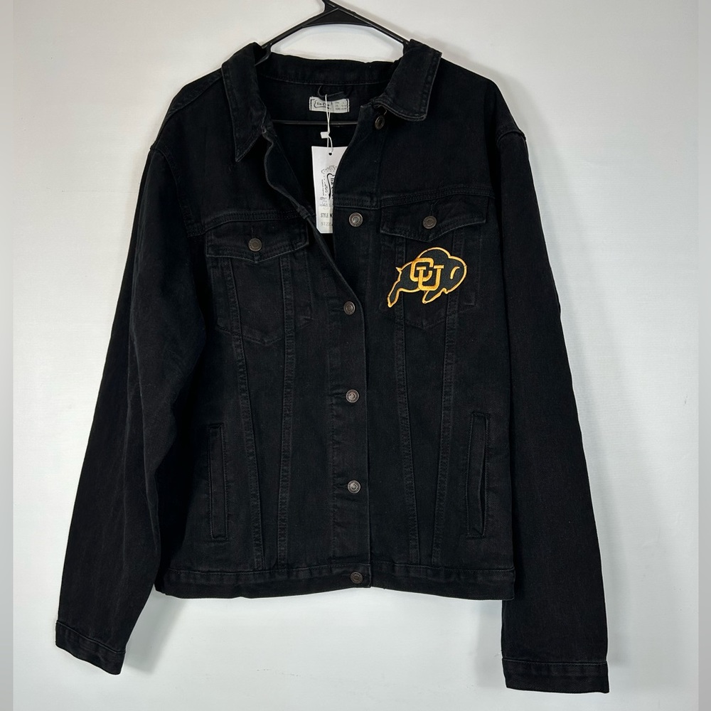 Elia Cher Black Denim Jacket